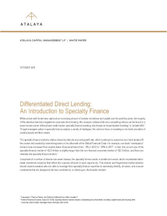 Picture of Differentiated Direct Lending